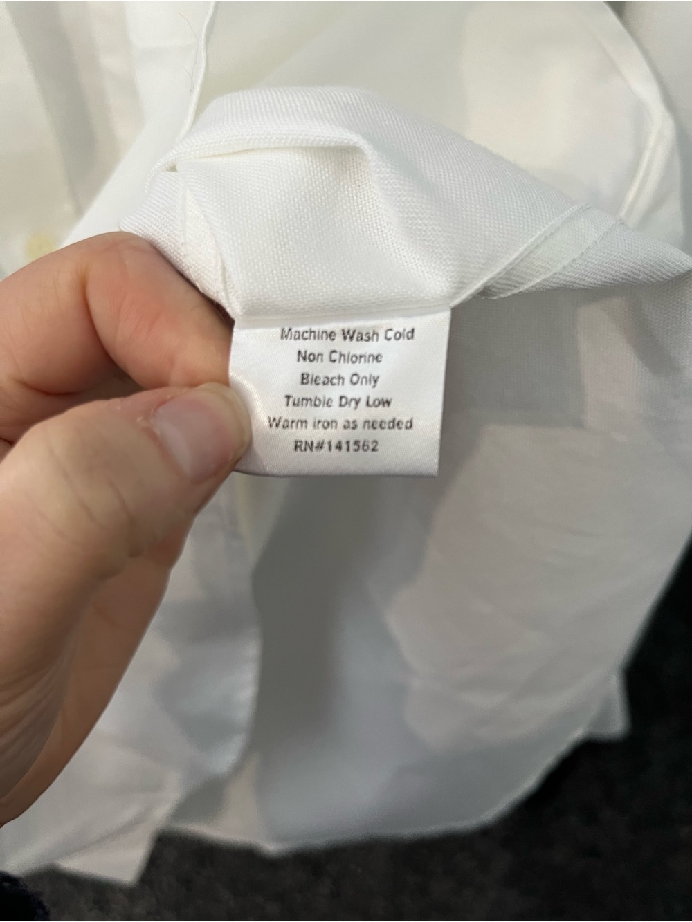 Peter Manning Oxford white Shirt size 2X - Picture 6 of 6